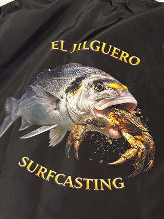 Chaqueta dorada el jilguero surfcasting