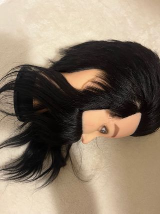 Muñeco de peluquería con barba