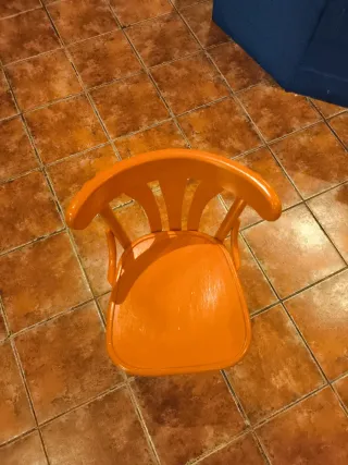 Silla Thonet Naranja