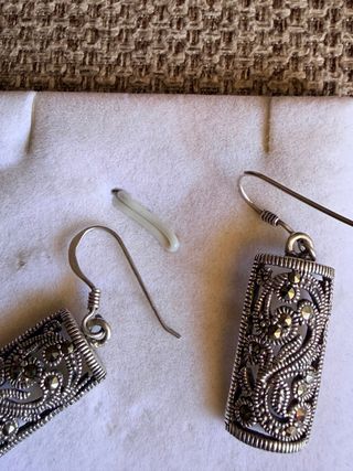 Pendientes Plata Diseño Filigrana