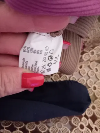 Tuta fitness donna beige/marrone taglia M/L