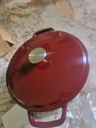 Olla(Cocotte-Creuset)de hierro fundido para guisos