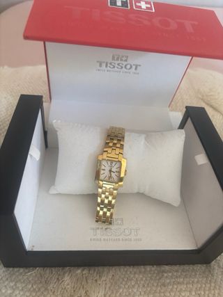 Reloj Tissot Mujer Dorado