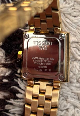 Reloj Tissot Mujer Dorado