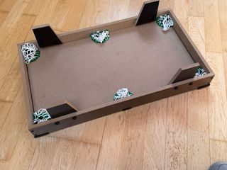 Mini mesa de billar con accesorios