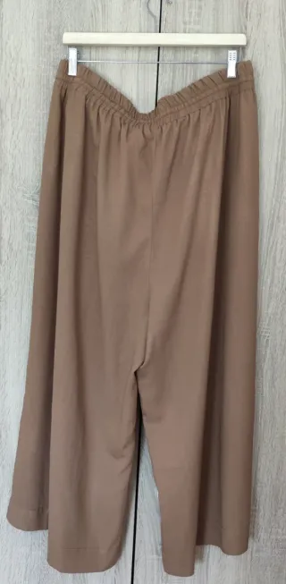 Pantalón mujer talla grande marrón