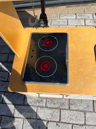 Cocinita de madera para niñ@s
