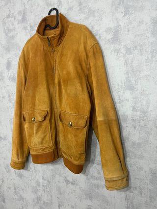 Cazadora de ante piel