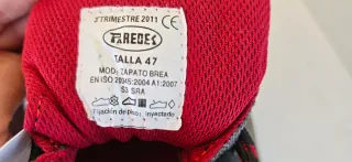 Zapatos de seguridad Trekker Talla 47 S3