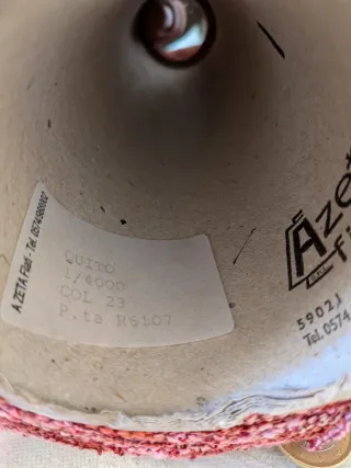 Cono hilo fantasía tonos rosas y burdeos 509gr