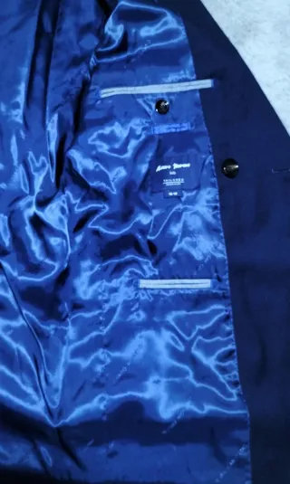 Blazer Cruzado Azul Marino