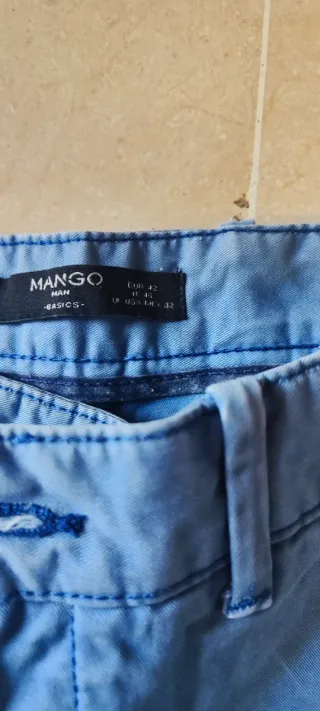2 Pantalones Mango Talla 42
