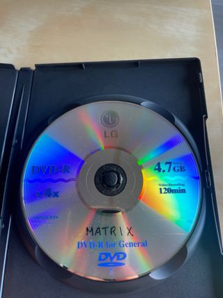 DVD Matrix Película Acción Aventura Sci-Fi