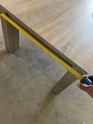 Mesa de centro baja madera