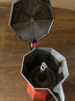 Cafetera Italiana Bialetti Roja Moka Express