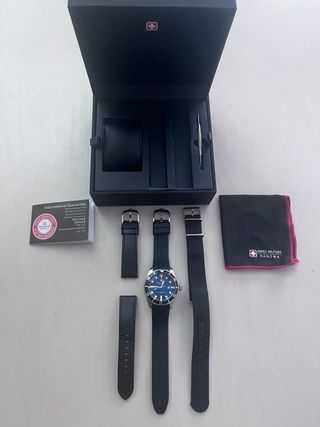 Reloj Swiss Military Hanowa negro