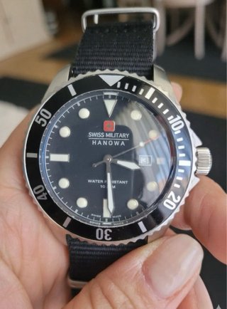 Reloj Swiss Military Hanowa negro