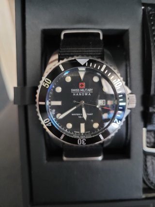 Reloj Swiss Military Hanowa negro