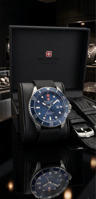 Reloj Swiss Military Hanowa negro