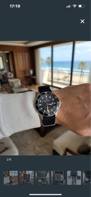 Reloj Swiss Military Hanowa negro