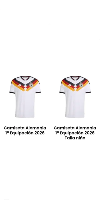 Camisetas España Equipación Mundial 2026
