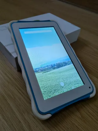 Tablet Infantil Excelvan 7 Azul y Blanca