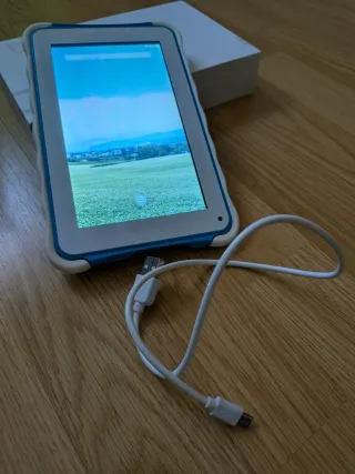 Tablet Infantil Excelvan 7 Azul y Blanca