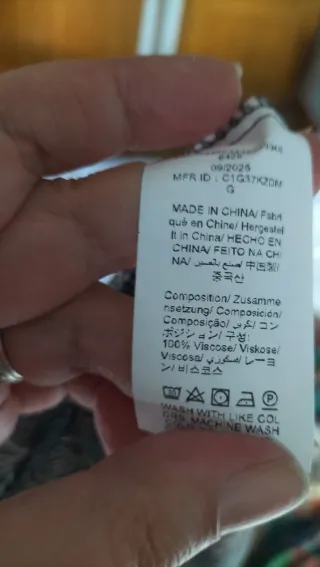 Vestido largo bohemio patchwork