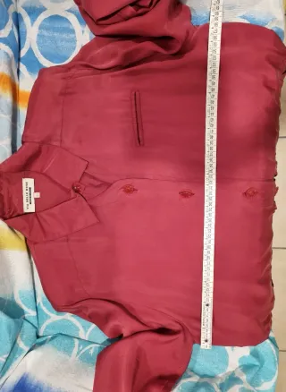 Giacca Via Delle Rose rossa