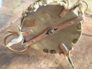 Antico Calamaio E Portapenne Bronzo Napoleone III