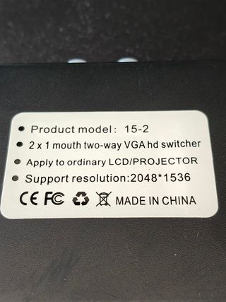 Switch VGA Okton 2x1