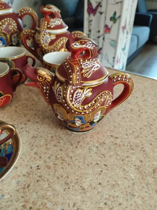Juego de té porcelana japonesa