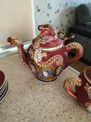 Juego de té porcelana japonesa