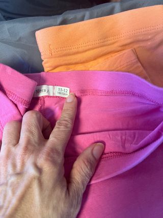 Lote 4 leggings cortos Sfera 11-12 años