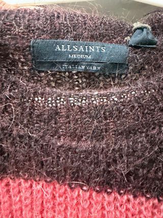 Jersey AllSaints rayas M sin estrenar