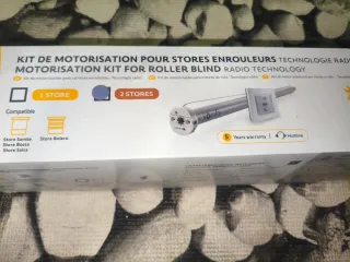 Kit de 2 motores para estores enrollables SOMFY.