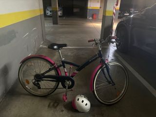 Bicicleta Btwin Paseo Niña 24 8-12 años