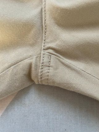 Pantalón Armani Jeans Beige Talla 40 Mujer