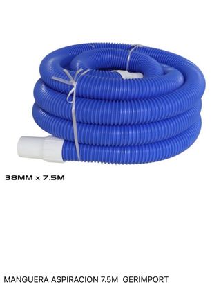 Manguera Aspiración Piscina 7.5M 38MM