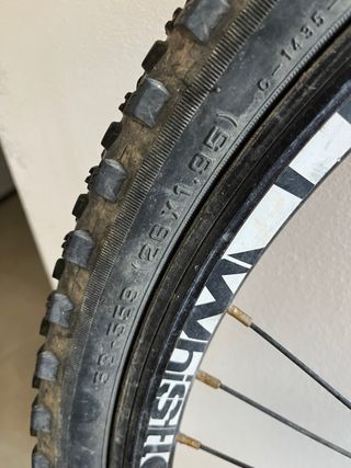 Dos Rueda Bicicleta 26x1.95 Aluminio Whistle