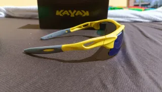 Occhiali da ciclismo Kayax gialli