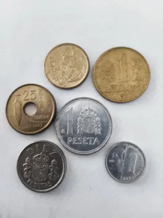 Lote Monedas Españolas Pesetas