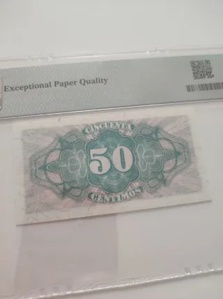 Billetes PMG
