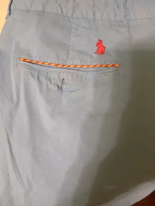 Pantalón de vestir CHISOMAL azul talla L