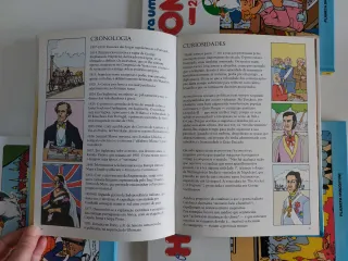Livros da colecção Era uma Vez o Homem
