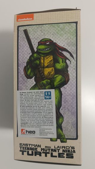 Figura TMNT Mirage Comics NECA Donatello