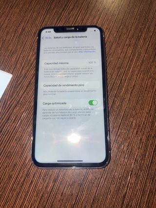 iPhone XS Blanco Plata