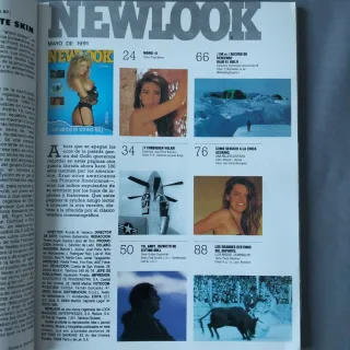 Lote revistas retapadas Newlook años 90