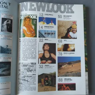 Lote revistas retapadas Newlook años 90