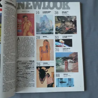 Lote revistas retapadas Newlook años 90